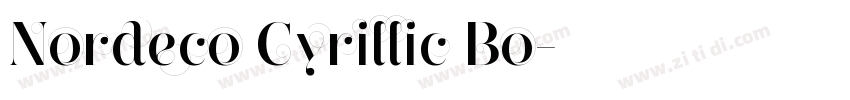 Nordeco Cyrillic Bo字体转换 Nordeco Cyrillic Bo字体转换